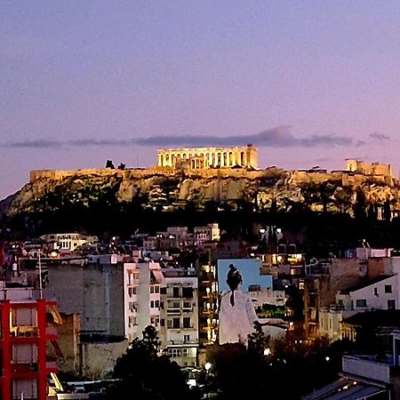Apartamento Exquisite Penthouse With Breathtaking Acropolis Panorama View Atenas Exterior foto