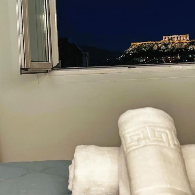 Apartamento Exquisite Penthouse With Breathtaking Acropolis Panorama View Atenas Exterior foto